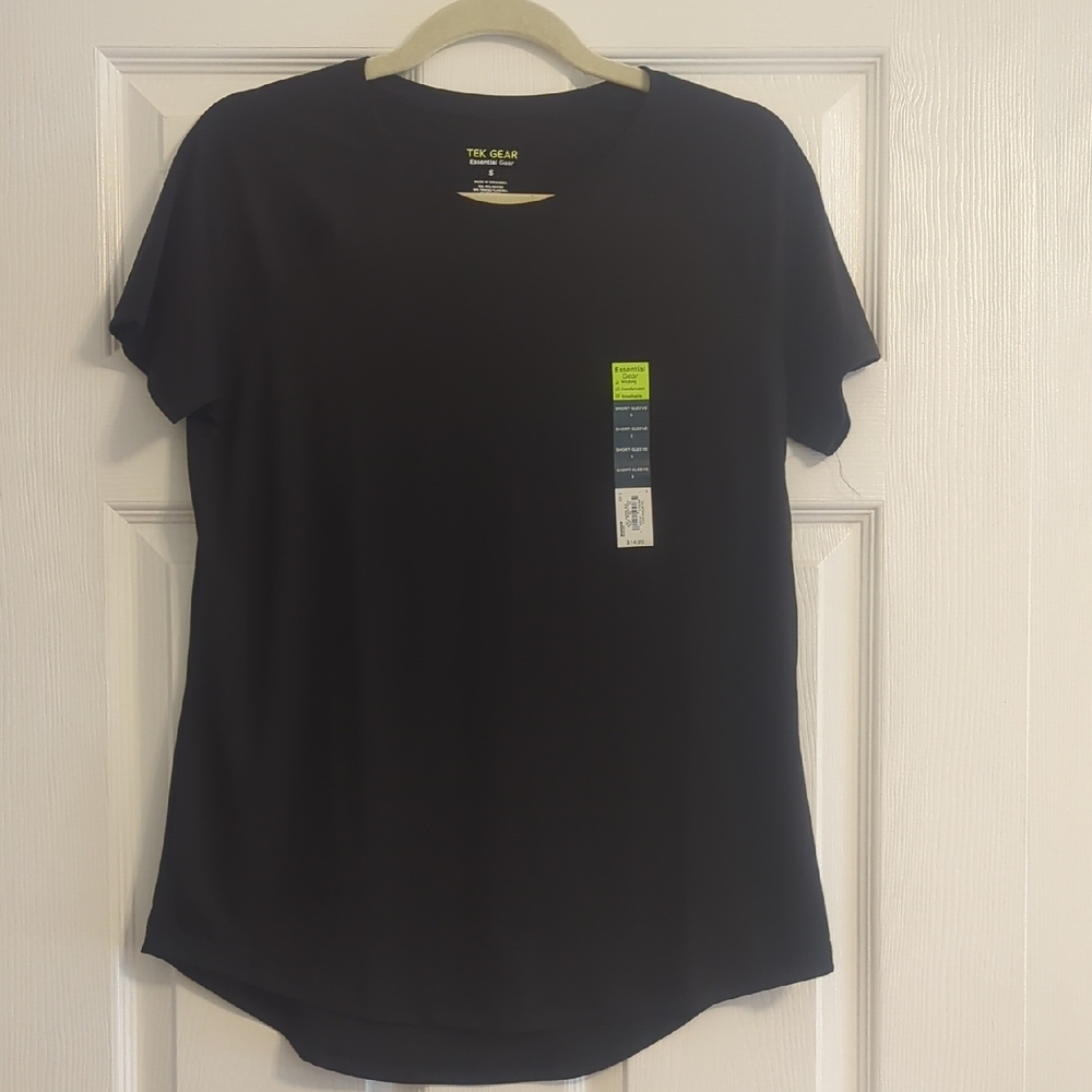 Tek Gear Women's Essential Black Tee